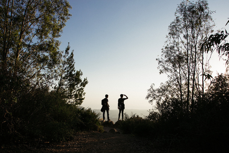 Hiking and cycling